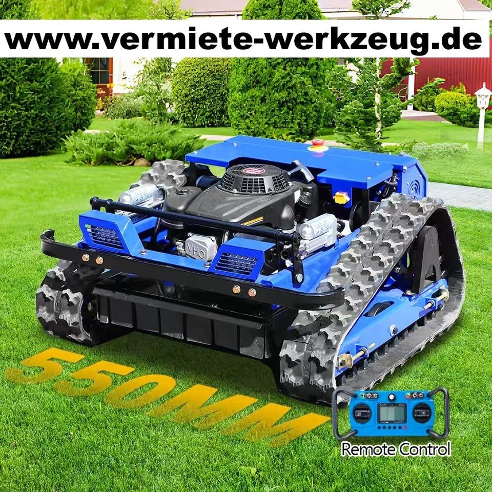 Rasenmäher Hangmäher Kettenfahrzeug mieten in Sundern (Sauerland) – 2