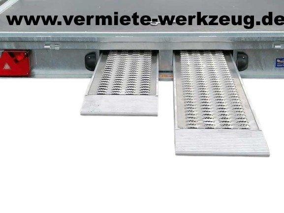 Autotransporter Anhänger Trailer Plattform mieten – 3