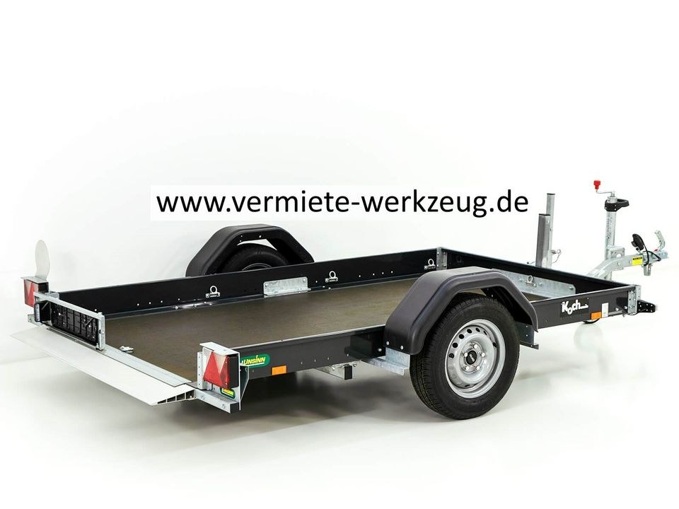 750 kg Tieflader Fahrzeugtransporter Plattform mieten – 3