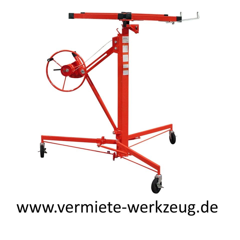 Plattenheber Plattenlift Rigips OSB Trockenbau mieten – 4