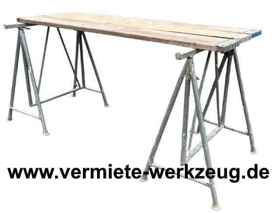 Gerüstbock Arbeitsbock Bockgerüst Mauererbock mieten – 2