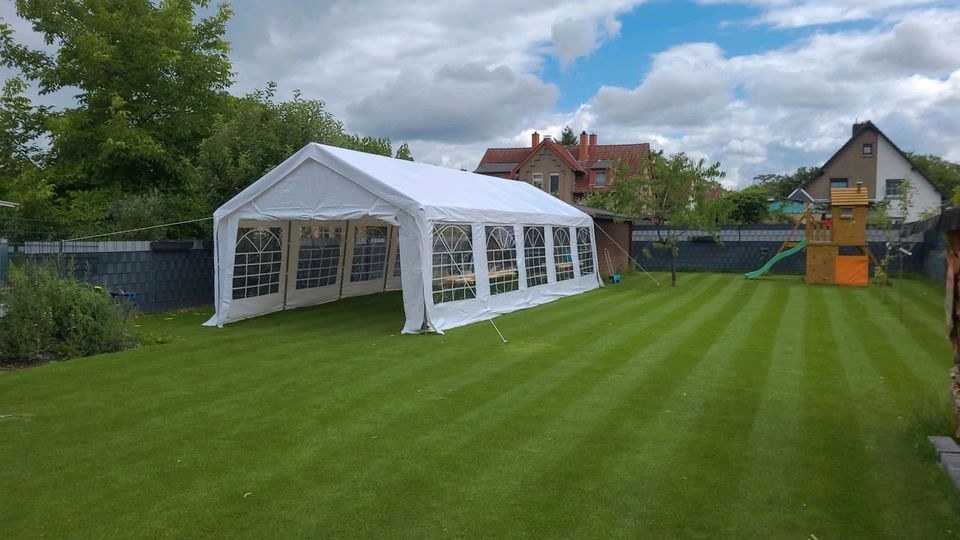 Partyzelt Festzelt Pavillion 10x4 Meter mieten in Herten