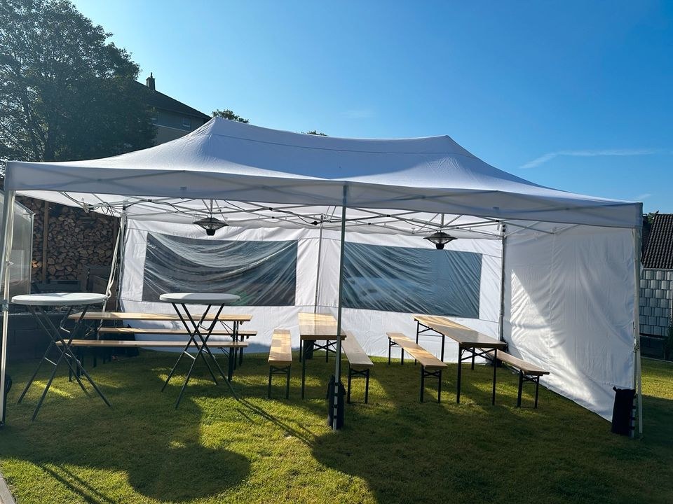 Partyzelt Pop Up Zelt Festzelt 6x3 Meter mieten in Herten – 3