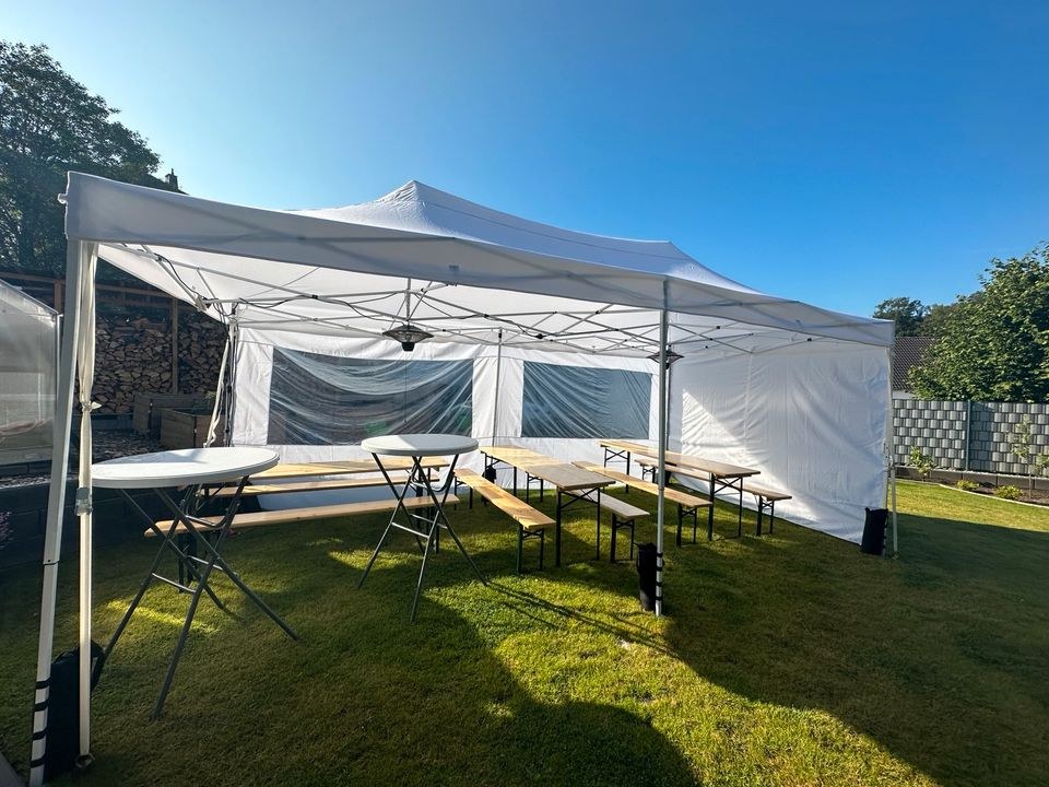 Partyzelt Pop Up Zelt Festzelt 6x3 Meter mieten in Herten – 4