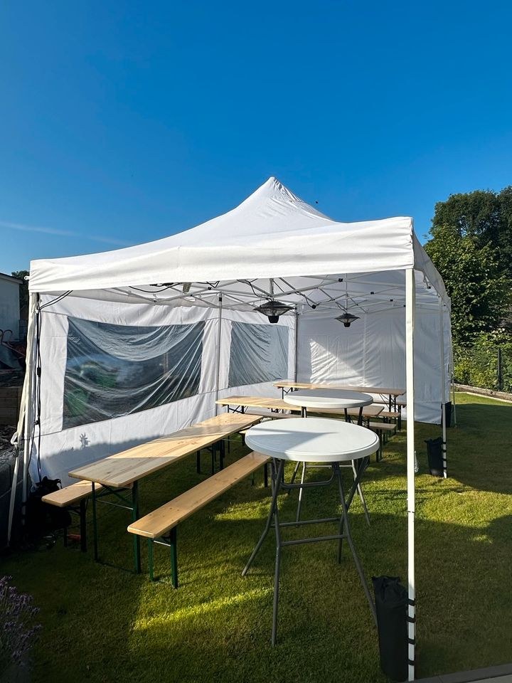 Partyzelt Pop Up Zelt Festzelt 6x3 Meter mieten in Herten – 2