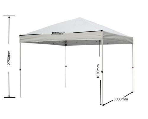 Pavillion Faltpavillion 3x3 Meter faltbar mieten in Herten – 2