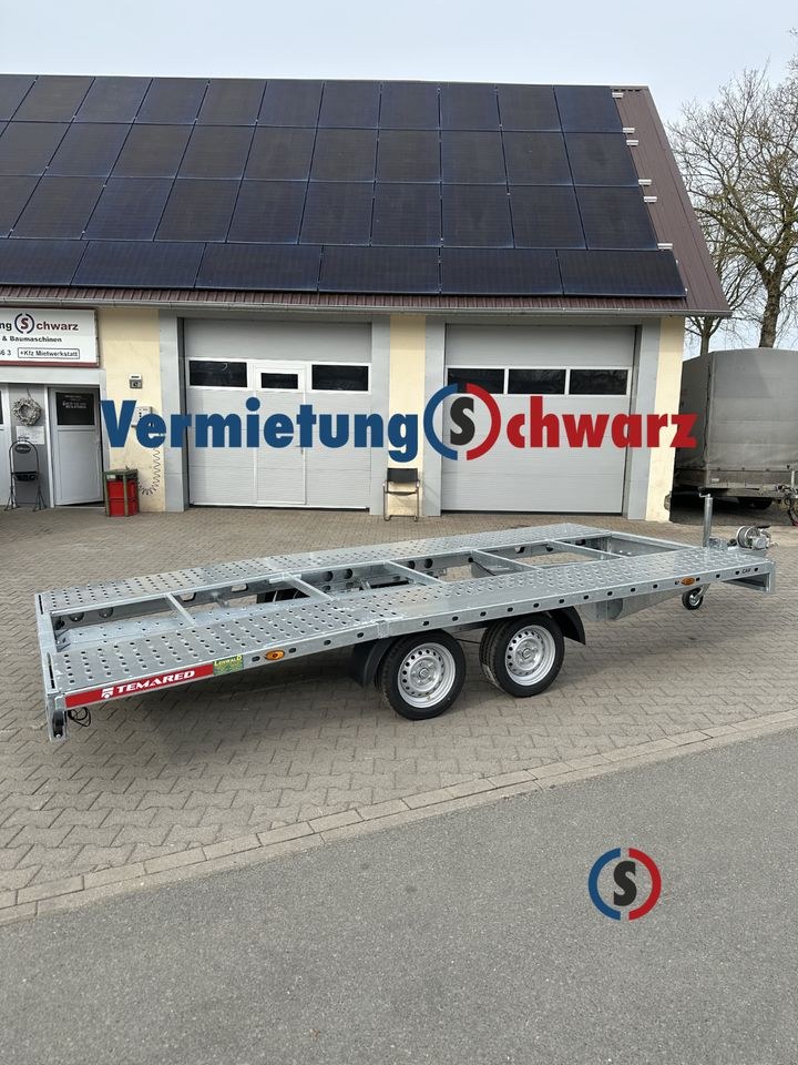Autotransporter Trailer Tieflader Anhänger mieten in Bad Essen