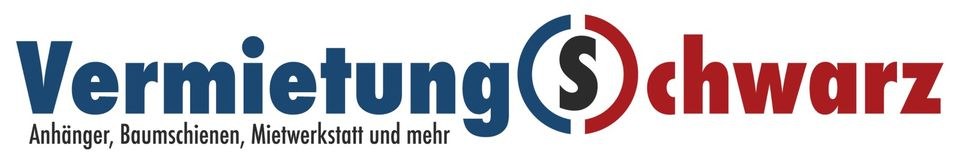 Baumaschinentransporter 3,5 To Anhänger mieten bei Vermietung Schwarz – 3