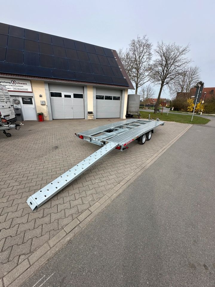 Autotransporter Trailer Tieflader Anhänger mieten in Bad Essen – 2