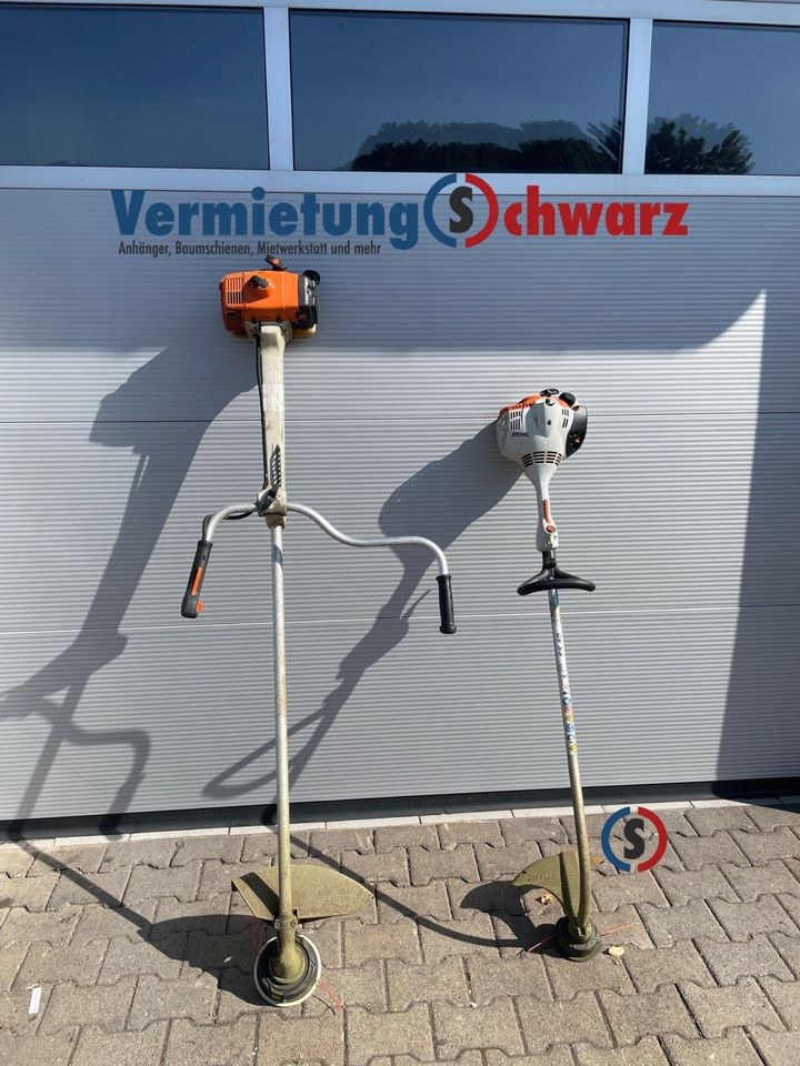 Motorsense Freischneider Stihl mieten bei Vermietung Schwarz