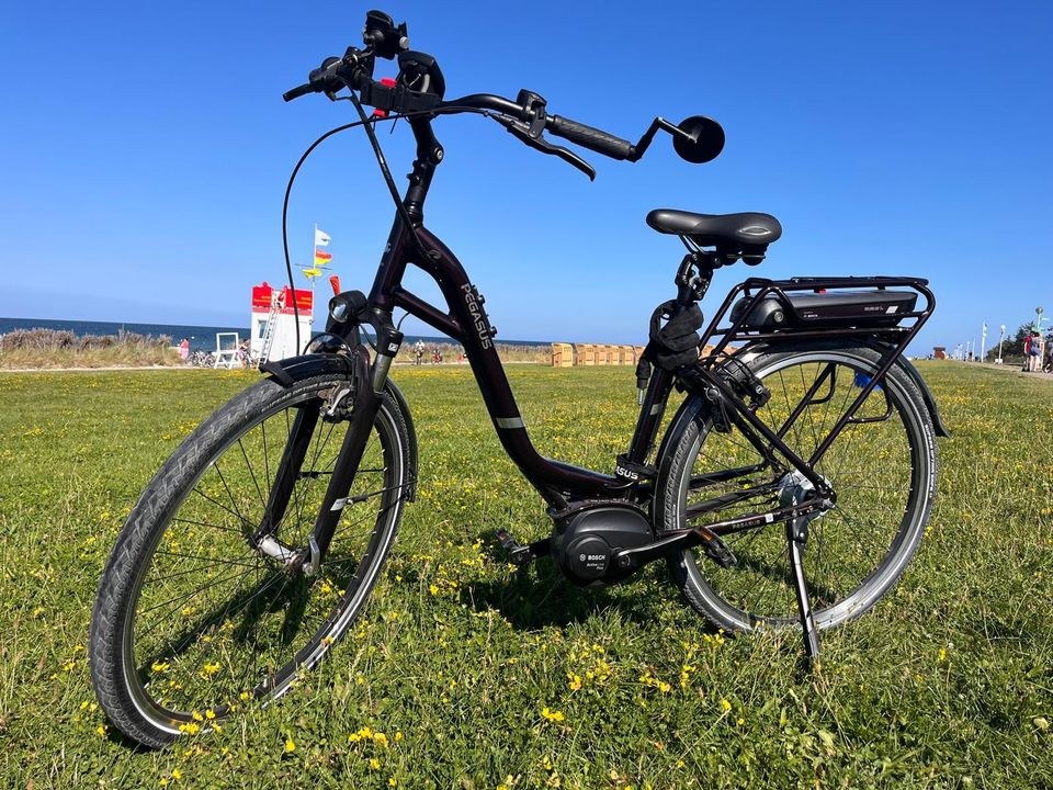 E Bike Elektrofahrrad Fahrradträger mieten bei Vermietung Schwarz – 3