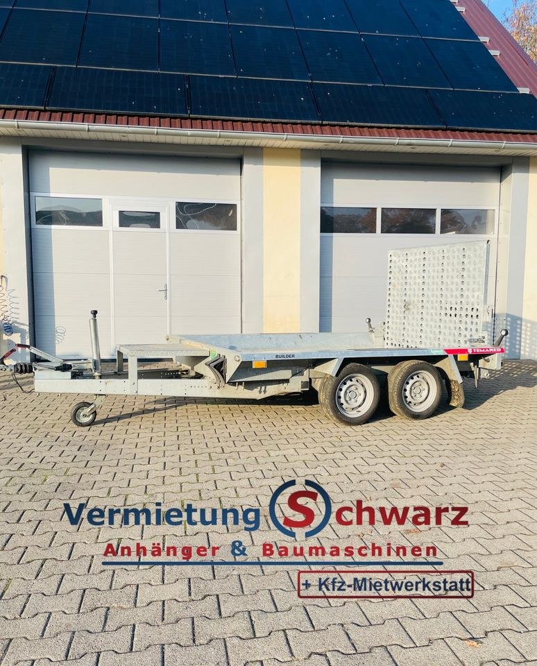 Anhänger 2,7 Tonner Plane mieten bei Vermietung Schwarz – 2