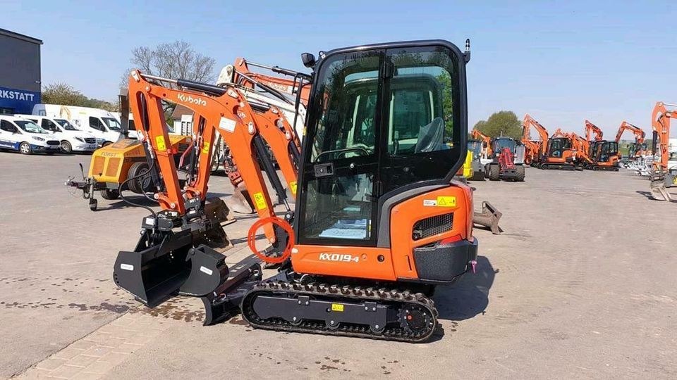 Kubota Minibagger mieten bei Vermietung Schwarz – 3