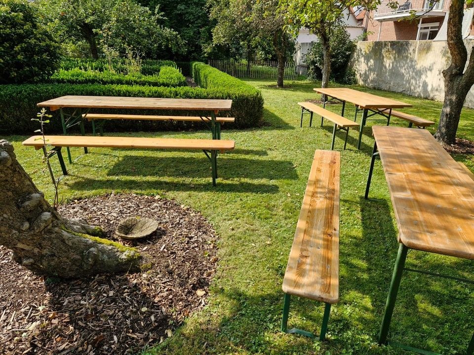 Bierzeltgarnituren Bierzelthussen mieten bei Vermietung Wehlauch – 3