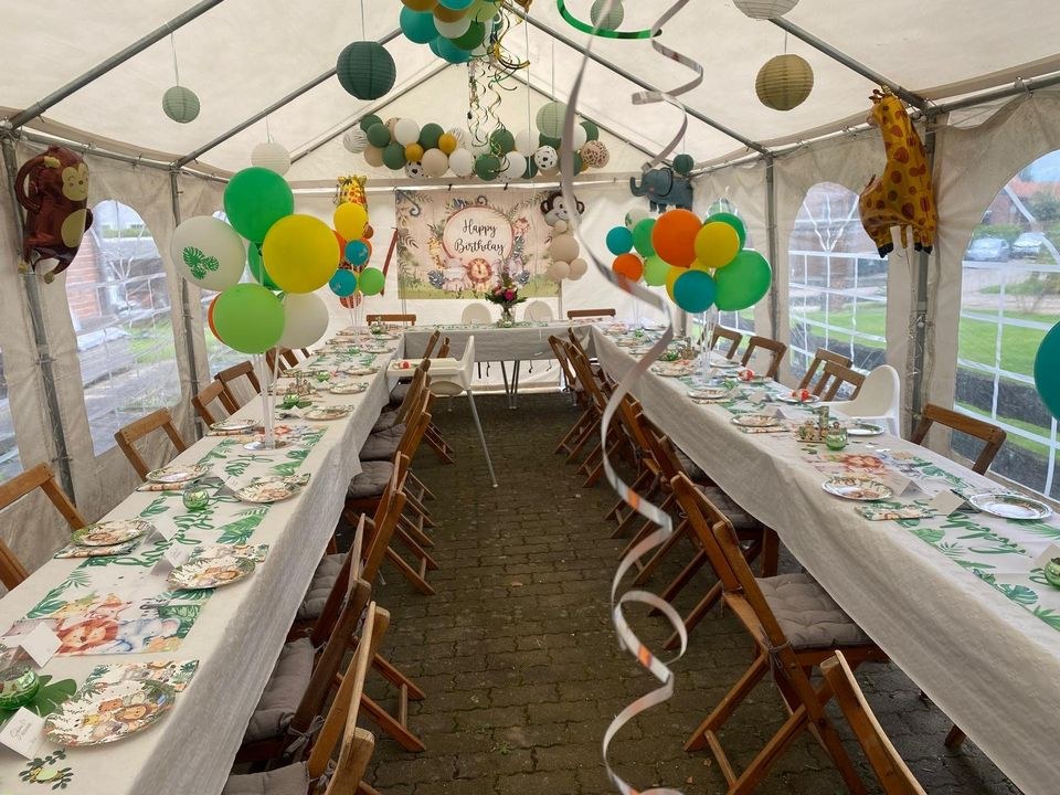 Partyzelt Festzelt 4x8m Aufbau Lieferung mieten in Stadthagen – 2