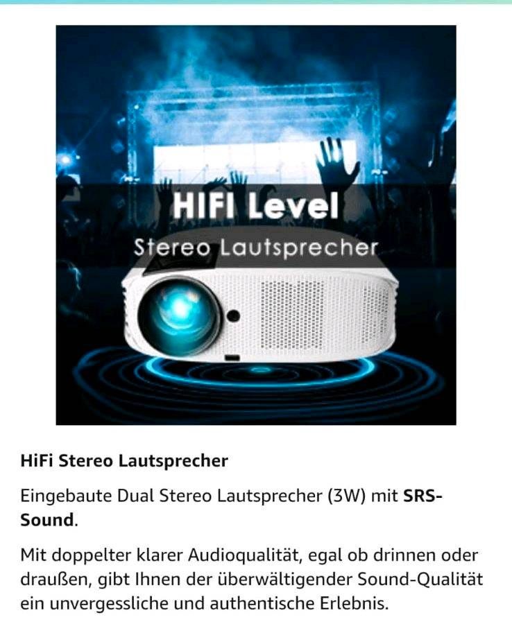 Beamer LED Leinwand mieten bei Vermietung Wehlauch – 3