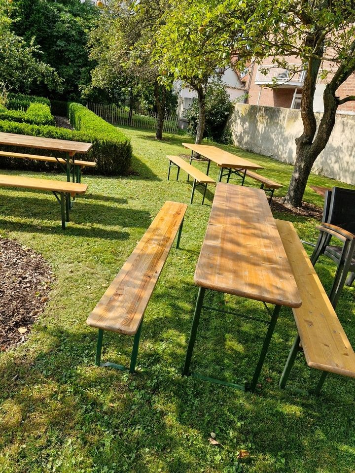 Bierzeltgarnituren Bierzelthussen mieten bei Vermietung Wehlauch – 4