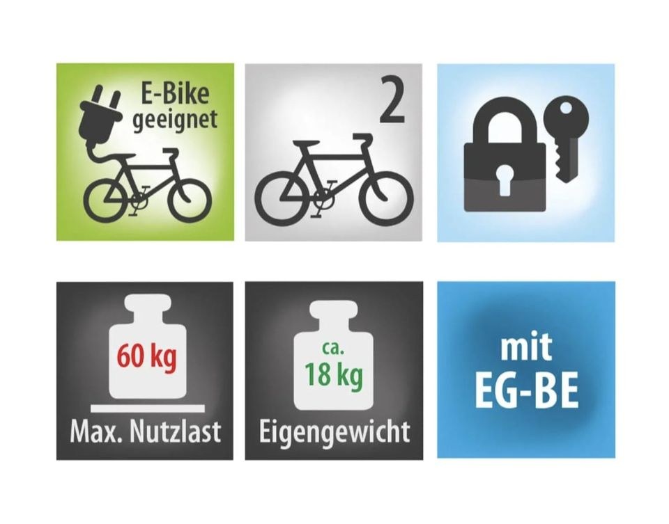 Fahrradträger klappbar Eufab auch E Bike mieten in Stadthagen – 4