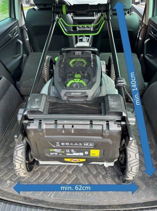 EGO LMX5300 Akku Mulch Rasenmäher Grasmäher mieten – 4
