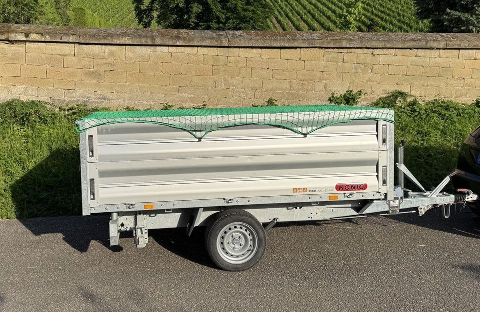 1500kg PKW Anhänger Kipper Rückwärtskipper mieten in Kernen im Remstal