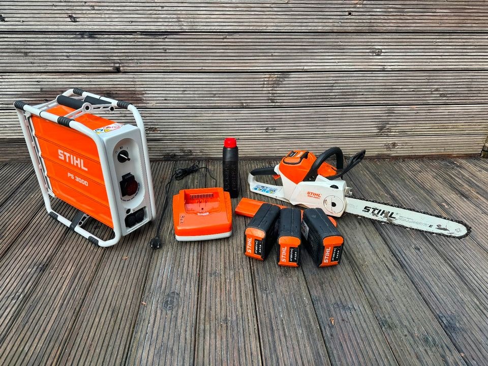 Stihl MSA220 40cm Akku Motorsäge Kettensäge mieten