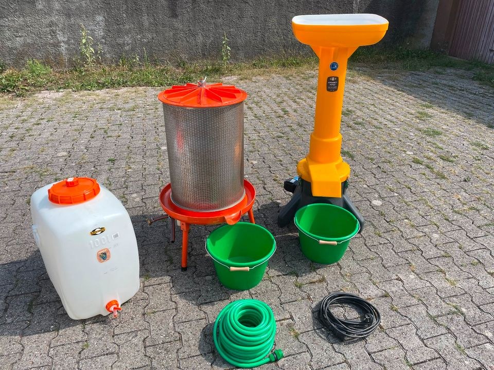 Speidel Saftpresse Kernobstmühle mieten bei Vermietungen jeglicher Art