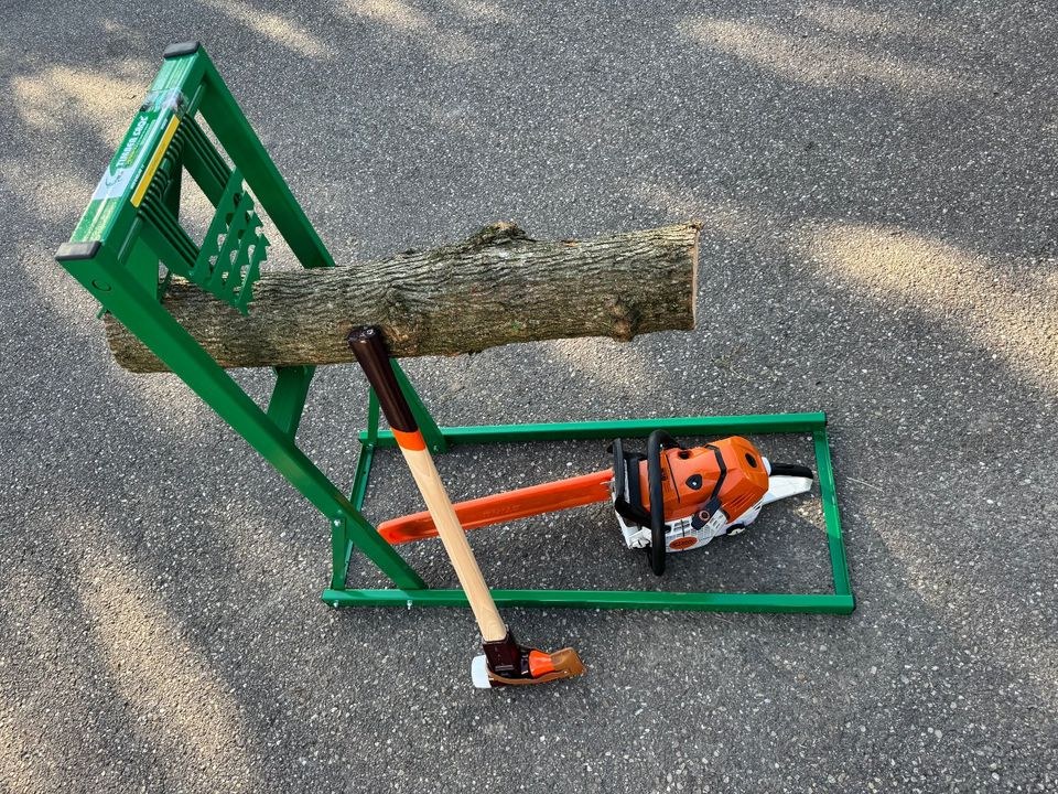 Timber Croc Stammhalter Joda Tec Sägebock mieten in Kernen im Remstal – 2