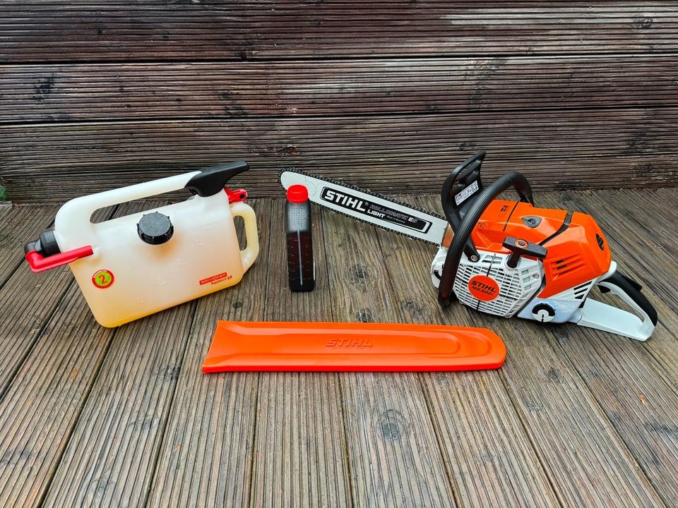 Stihl MS500i Benzin Motorsäge Kettensäge mieten in Kernen im Remstal