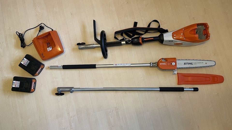 Stihl Akku Hochentaster Astsäge Teleskopsäge mieten