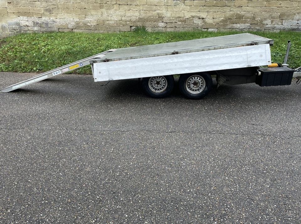 3,5t PKW Anhänger Dreiseitenkipper inkl Rampen mieten – 3