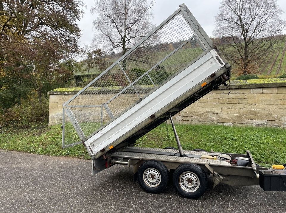 3,5t PKW Anhänger Dreiseitenkipper inkl Rampen mieten – 4