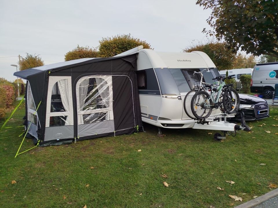 Wohnwagen Hobby EXCELLENT *Haustiere erlaubt* mieten in Heidesee