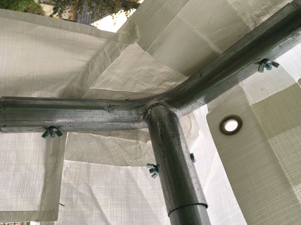 Partyzelt Pavillion 4x8m mieten in Heidesee – für jedes Wetter – 4