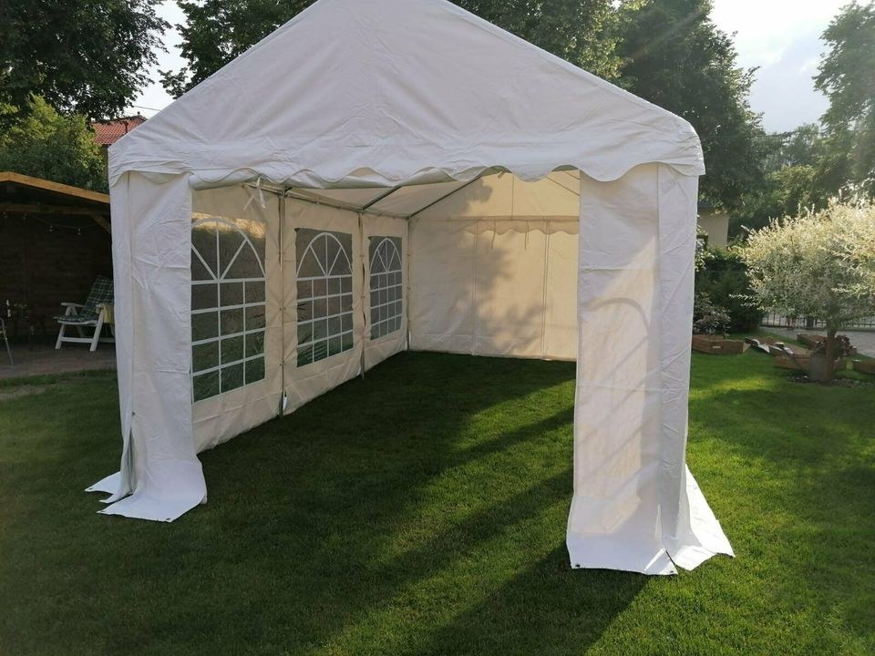Partyzelt Pavillion 3x6m mieten in Heidesee – für jedes Wetter – 4