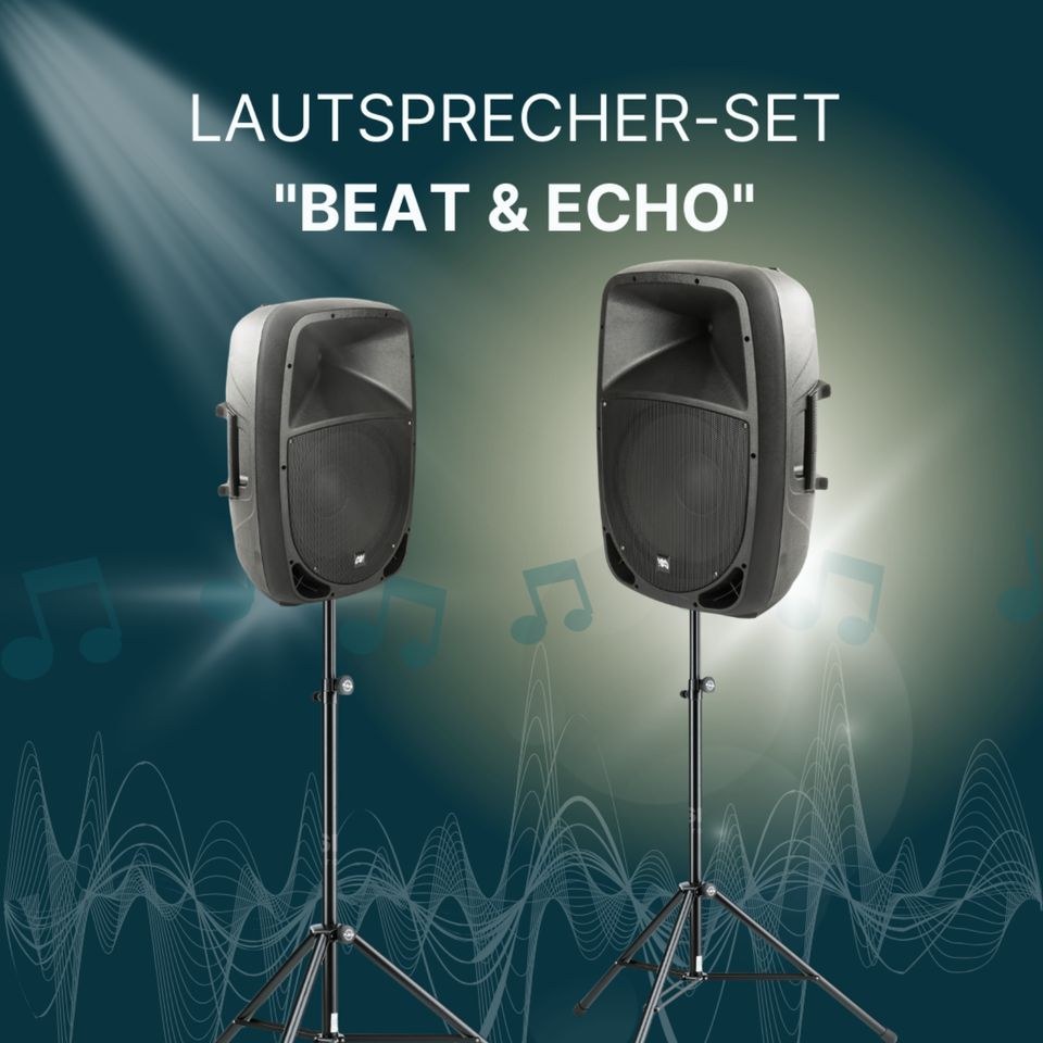 Lautsprecher Set mieten bei vnty – Party-Sound