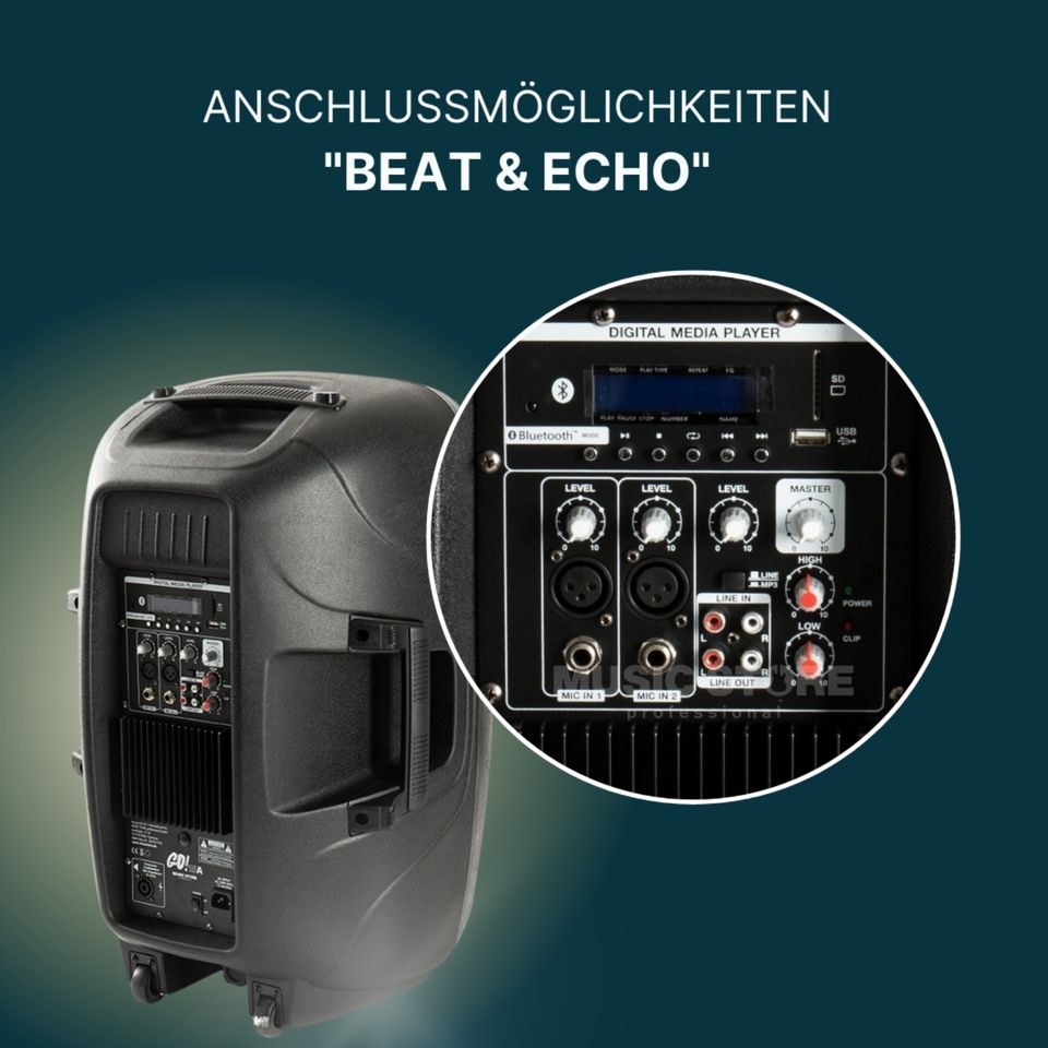 Lautsprecher Set mieten bei vnty – Party-Sound – 2
