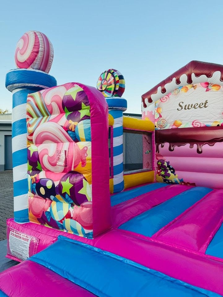 Hüpfburg Candy Burg 5x4m KEINE Deals mieten bei VTO Verleih – 2