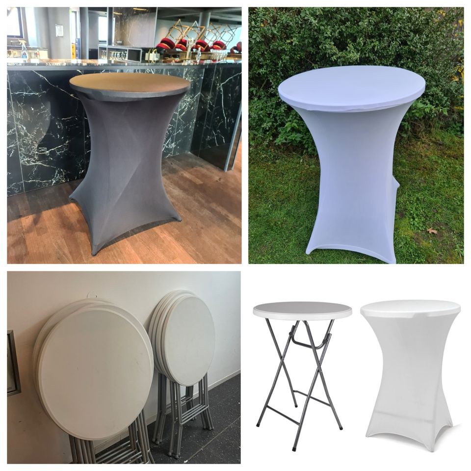 Stehtisch Klassisch LED Ambiente mieten in Hanau – für Empfang & Party – 3