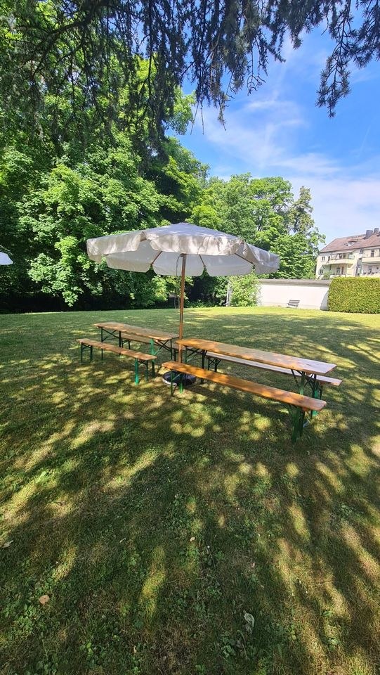 Ampel Sonnenschirm Creme KEINE Deals mieten bei VTO Verleih – 3