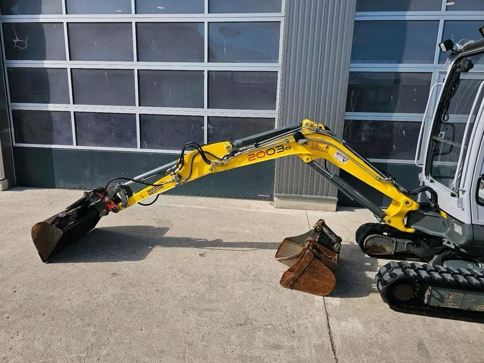 Minibagger 2 3t N Wacker Neuson 2003 Bagger mieten in Alheim – 3