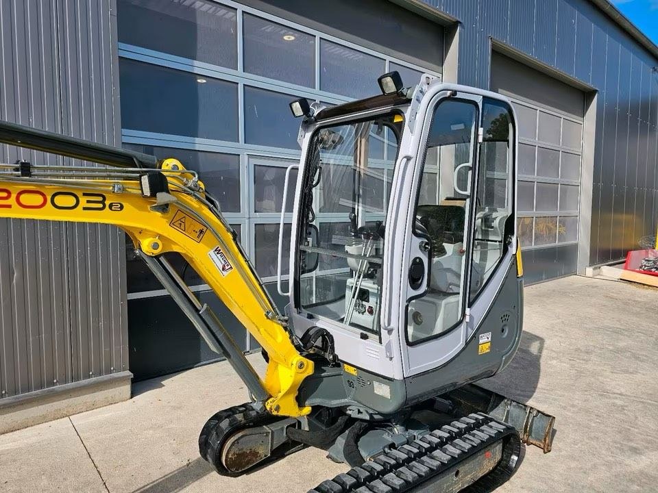 Minibagger 2 3t N Wacker Neuson 2003 Bagger mieten in Alheim