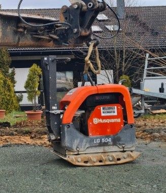 500 kg Rüttelplatte Vibrationsplatte E Start mieten in Weilmünster