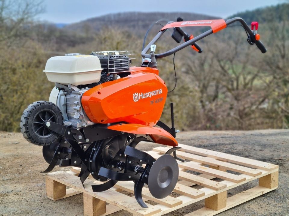 Motorhacke Gartenfräse 800 mm Husqvarna TF 435 P mieten in Weilmünster