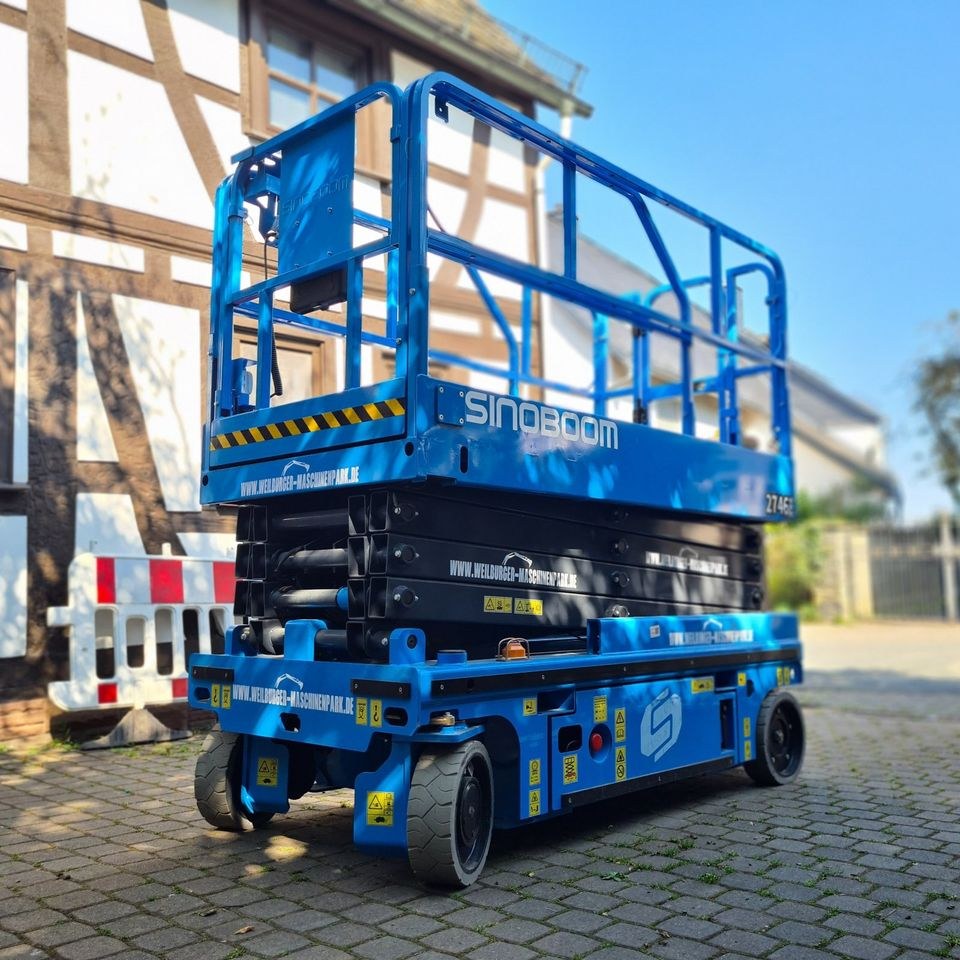 Arbeitsbühne Hebebühne Schere mieten bei Weilburger Maschinenpark – 3