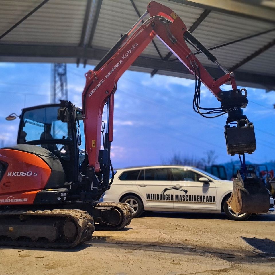 5,6 t Minibagger Bagger 3,85m Grabtiefe mieten in Weilmünster
