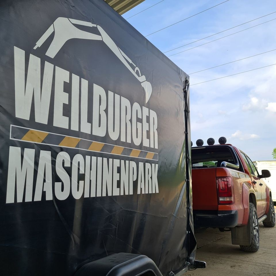 750kg Motorradanhänger Planenanhänger kippbar mieten in Weilmünster – 4