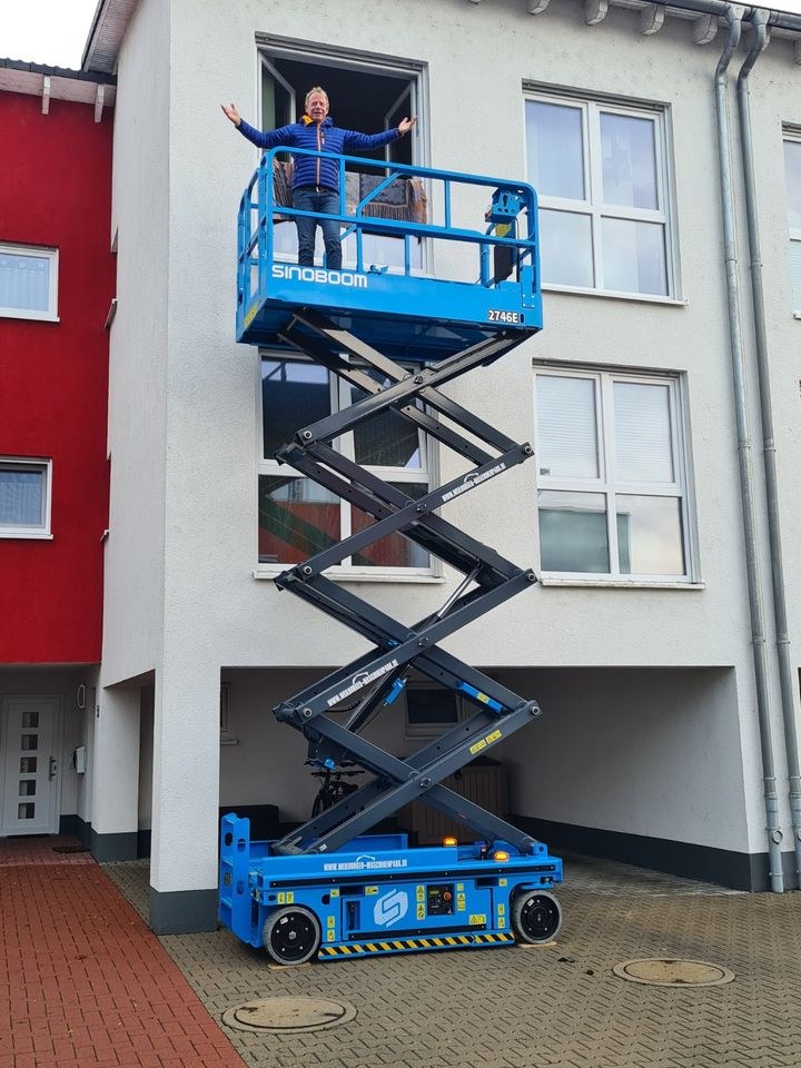 Arbeitsbühne Hebebühne Anlieferung mieten bei Weilburger Maschinenpark – 3