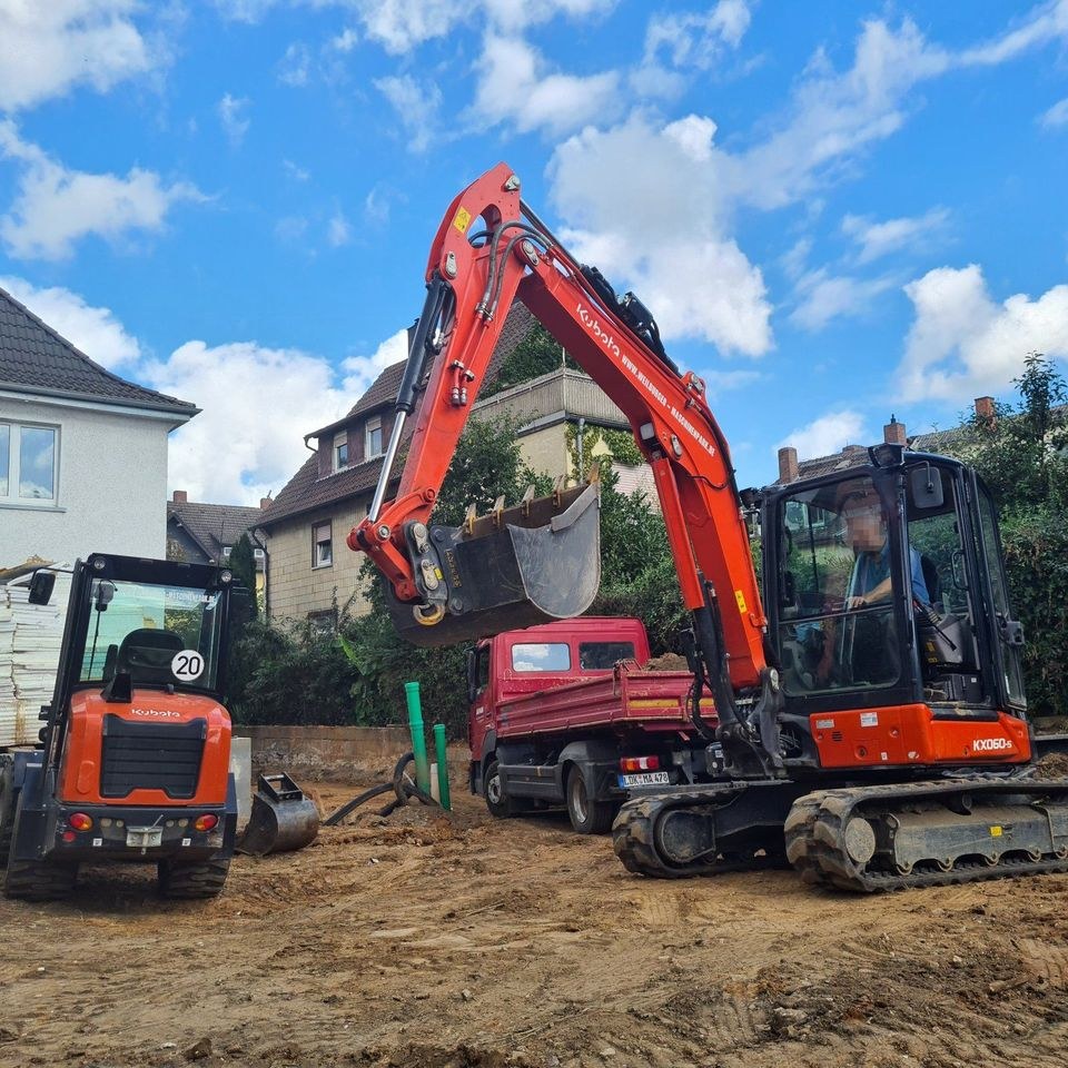 5,6 t Minibagger Bagger 3,85m Grabtiefe mieten in Weilmünster – 4