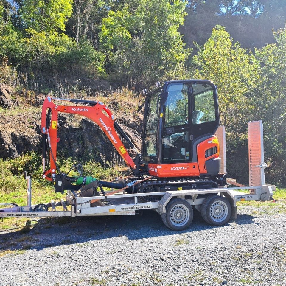 Minibagger Anlieferung Butzbach Usingen mieten in Weilmünster – 4