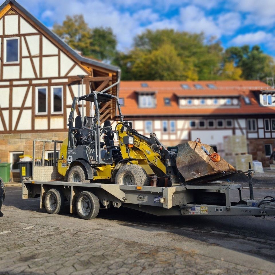 Radlader Anlieferung Butzbach Usingen mieten in Weilmünster – 2